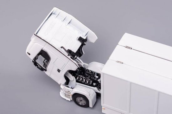 GCD 1/64 Scania S730 Enclosed Double Deck Gull Wing Tow Truck