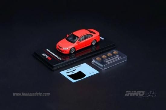 INNO 1/64 HONDA ACCORD Euro-R CL7 Milano Red- ミニカー専門店