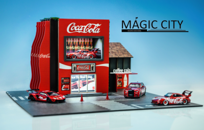 Magic City 1/64 ジオラマセット - ミニカー専門店 RideON