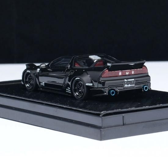 YM Model 1/64 LBWK Honda NSX LB Works Black - ミニカー専門店