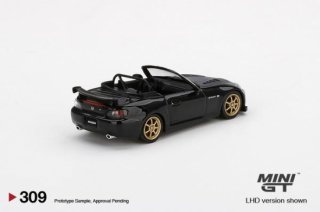 1ʹͽ MINI GT 1/64 Honda S2000 (AP2) ̵ Berlina Black 309R ϥɥRHD