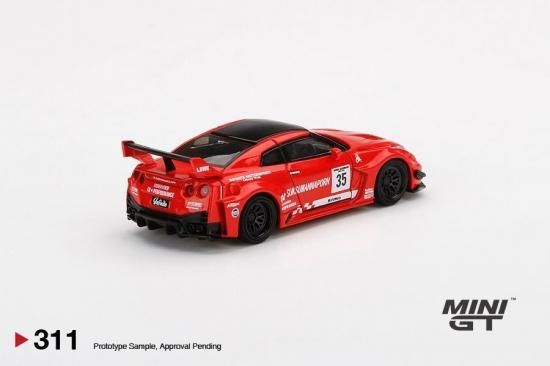 1/64スケール MINI GT「LB-Silhouette WORKS GT NISSAN 35GT-RR