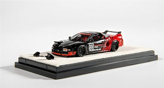 YM Model 1/64 LBWK Honda NSX LB Works Black - ミニカー専門店 RideON