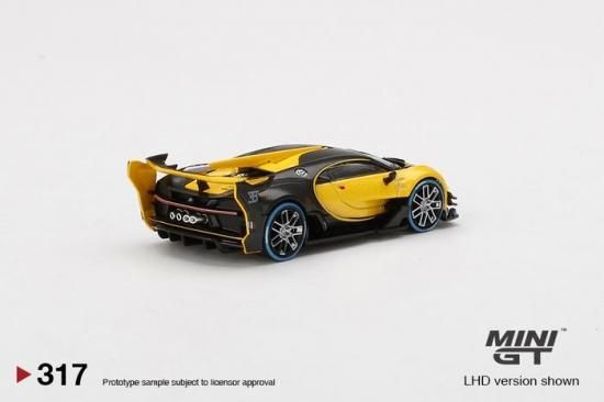MJ モデル 1/64 ブガッティ ビジョン GT 黄色 1/64 MJ ブガッティ bugatti vision GT ビジョン
