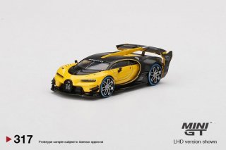 MINI GT 1/64 Bugatti Vision Gran Turismo Yellow ϥɥ(LHD) 317