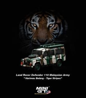 <img class='new_mark_img1' src='https://img.shop-pro.jp/img/new/icons1.gif' style='border:none;display:inline;margin:0px;padding:0px;width:auto;' />MINI GT 1/64 Land Rover Defender 110 Malaysian Army 