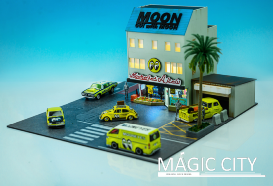 Magic City 1/64 ジオラマセット - ミニカー専門店 RideON