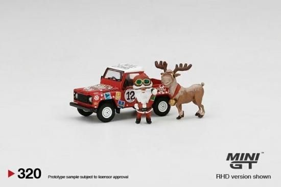 MINI GT 1/64 Land Rover Defender 90 Pickup - 2021 Christmas