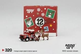 <img class='new_mark_img1' src='https://img.shop-pro.jp/img/new/icons12.gif' style='border:none;display:inline;margin:0px;padding:0px;width:auto;' />MINI GT 1/64 Land Rover Defender 90 Pickup - 2021 Christmas Edition 9999  ȥʥ ե奢դ