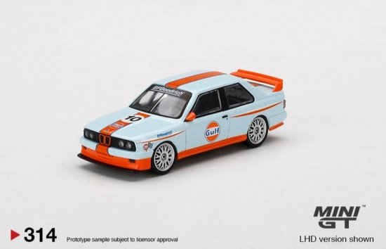 MINI GT 1/64 BMW M3 (E30) Gulf ガルフ- ミニカー専門店 RideON