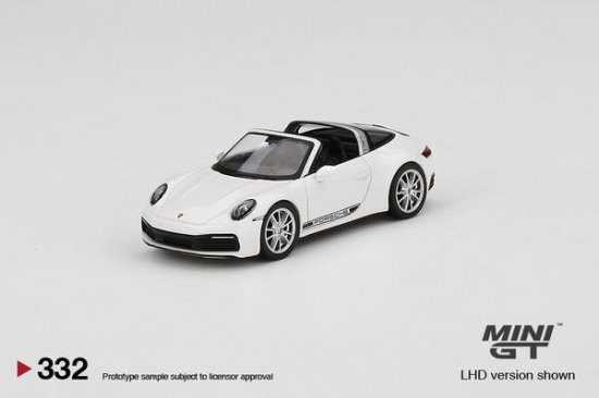 MINI GT 1/64 Porsche 911 Targa 4S White - ミニカー専門店 RideON