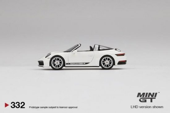 MINI GT 1/64 Porsche 911 Targa 4S White - ミニカー専門店 RideON