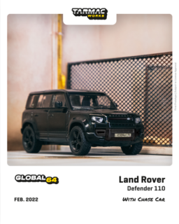 <img class='new_mark_img1' src='https://img.shop-pro.jp/img/new/icons12.gif' style='border:none;display:inline;margin:0px;padding:0px;width:auto;' />Tarmac Works 1/64 Land Rover Defender 110 Black Metallic 
