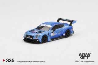 <img class='new_mark_img1' src='https://img.shop-pro.jp/img/new/icons12.gif' style='border:none;display:inline;margin:0px;padding:0px;width:auto;' />MINI GT 1/64 Bentley Continental GT3 #11 Team Parker 2020 Total 24 Hrs of Spa 335R右ハンドル(RHD)