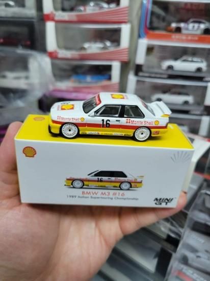 MINI GT 1/64 BMW M3 #16 1989 イタリア スーパーツーリング