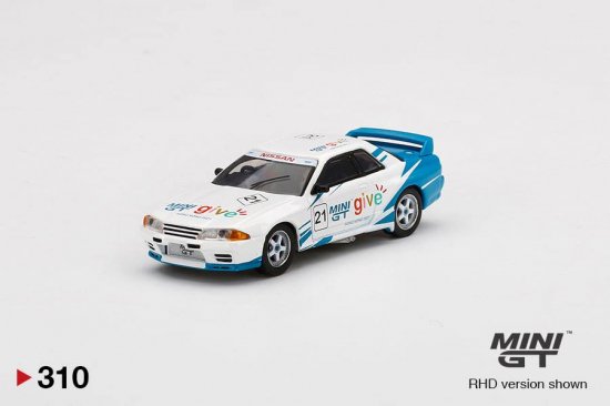 MINI GT 1/64 Nissan Skyline GT-R (R32) Gr. A #21 GIVE 2021 HK 