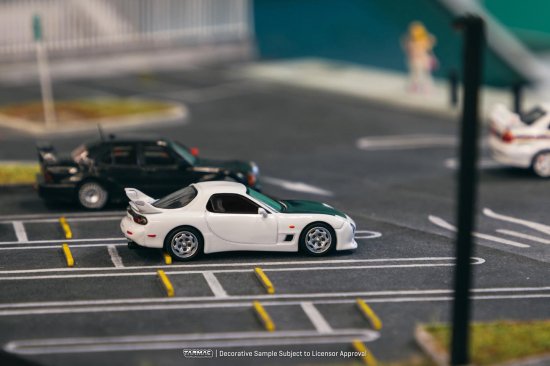 TARMAC WORKS 1/64 Mazda RX-7 (FD3S) Mazdaspeed A-Spec Chaste White -  ミニカー専門店 RideON ライドオン