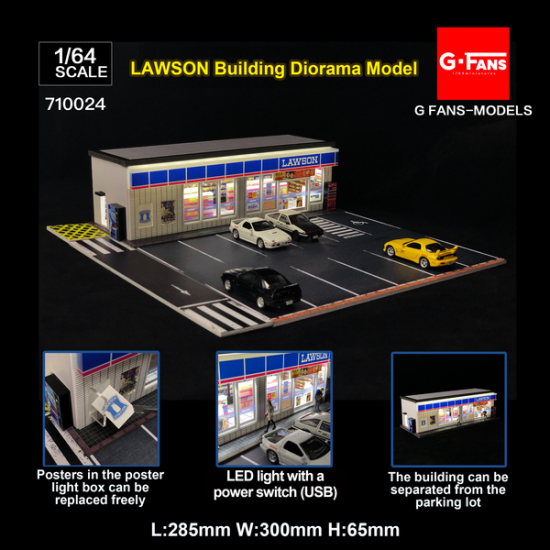 G.FANS 1/64 ジオラマガレージ- ミニカー専門店 RideON G.FANS 1/64 ジオラマガレージ- ミニカー専門店 RideON