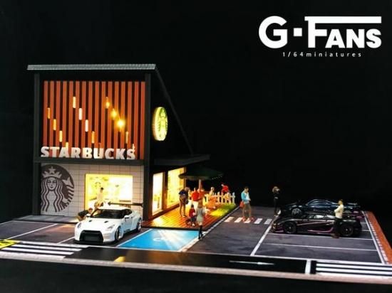 G.FANS 1/64 ジオラマガレージ- ミニカー専門店 RideON