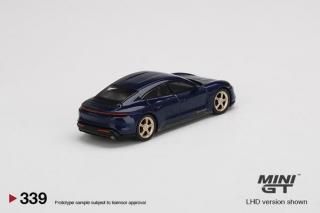 <img class='new_mark_img1' src='https://img.shop-pro.jp/img/new/icons1.gif' style='border:none;display:inline;margin:0px;padding:0px;width:auto;' />5ʹ ͽ MINI GT 1/64 Porsche Taycan Turbo S Gentian Blue Metallic 339R  ϥɥRHD