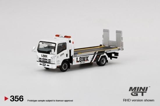 MINI GT 1/64 Isuzu Nシリーズ(ELF) 車両積載車 LBWK ブラック