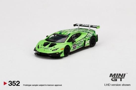 MINI GT 148 LB WORKS Lamborghini Huracán ver. 1 White w/ Red