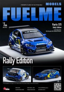 2ͽ Fuelme Models 1/64 Varis STI Rally Edition Blue