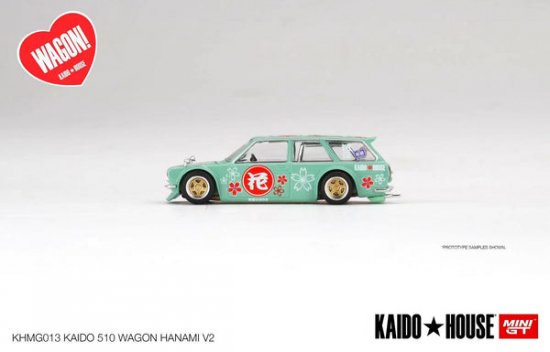 チェイス】KAIDO HOUSE 510 ワゴン 花見 グリーン - ミニカー