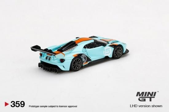 MINI GT 1/64 Ford GT MK II #002 Blue/Orange 359L 左ハンドル 