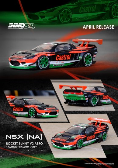 INNO 1/64 NSX (NA1) ROCKET BUNNY V2 AERO 