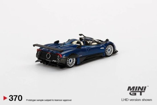 MINI GT 1/64 Pagani Zonda HP Barchetta Blue Tricolor - ミニカー専門店 RideON