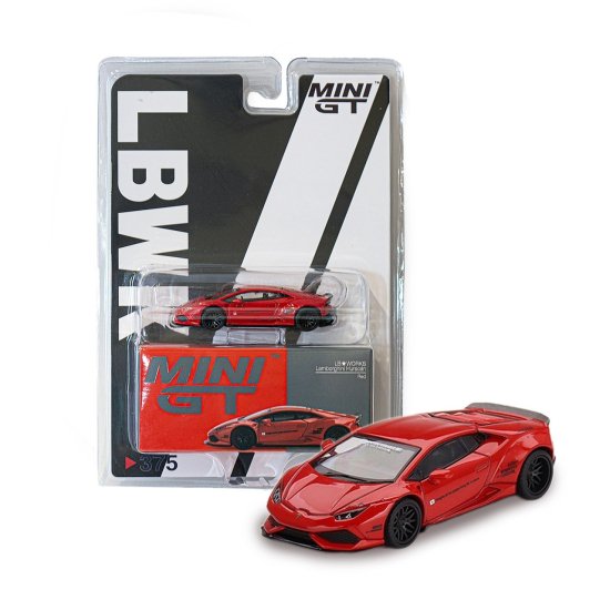 MINI GT 1/64 LB☆WORKS Lamborghini Huracn Ver.2 RED- ミニカー専門