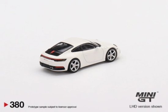 MINI GT 1/64 Porsche 911(992) Carrera S White- ミニカー専門店 RideON