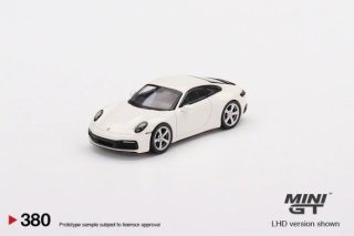 <img class='new_mark_img1' src='https://img.shop-pro.jp/img/new/icons12.gif' style='border:none;display:inline;margin:0px;padding:0px;width:auto;' />MINI GT 1/64 Porsche 911(992) Carrera S White 380L 左ハンドル