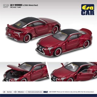 <img class='new_mark_img1' src='https://img.shop-pro.jp/img/new/icons12.gif' style='border:none;display:inline;margin:0px;padding:0px;width:auto;' />Era CAR 1/64 22 LB Works LEXUS LC500 マットレッド
