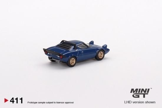 MINI GT 1/64 ランチア ストラトス HF ストラダーレ Bleu Vincennes- ミニカー専門店 RideON