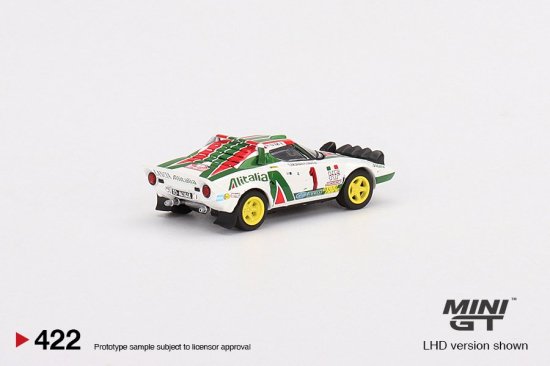 MINI GT 1/64 ランチア ストラトス HF モンテカルロラリー 1977 優勝車 