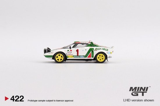 MINI GT 1/64 ランチア ストラトス HF モンテカルロラリー 1977 優勝車