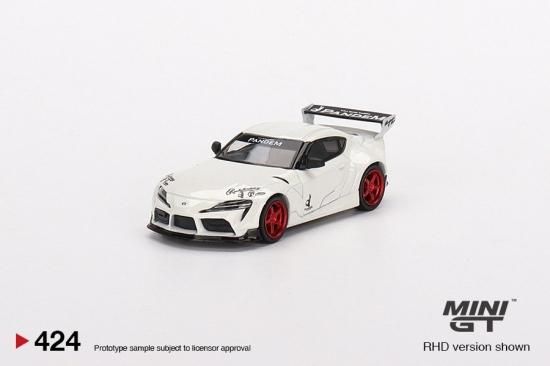 MINI GT 1/64 Pandem GR スープラ V1.0 パールホワイト