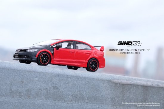 INNO 1/64 HONDA CIVIC TYPE-R MUGEN RR Experimental Spec ホンダ シビック タイプRR 無限-  ミニカー専門店　RideON ライドオン