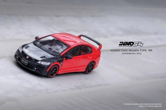 INNO 1/64 HONDA CIVIC TYPE-R MUGEN RR Experimental Spec ホンダ シビック タイプRR 無限-  ミニカー専門店 RideON ライドオン