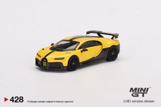 <img class='new_mark_img1' src='https://img.shop-pro.jp/img/new/icons1.gif' style='border:none;display:inline;margin:0px;padding:0px;width:auto;' />10月以降 予約 MINI GT 1/64 Bugatti Chiron Pur Sport Yellow 428L 左ハンドル ブガッティ シロン ピュアスポーツ イエロー