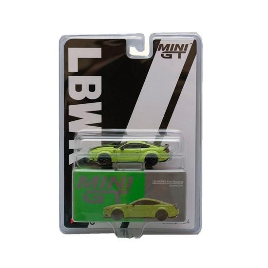 MINI GT 1/64 LB-WORKS Ford Mustang Grabber Lime 426R フォード
