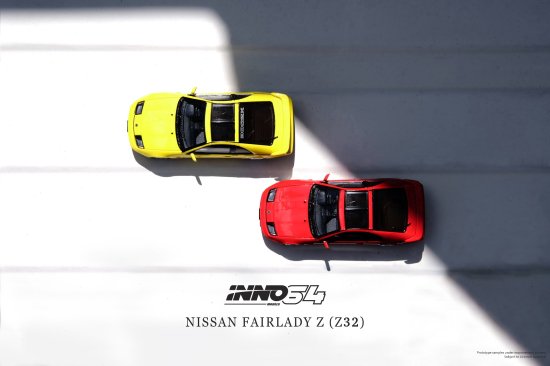 INNO 1/64 NISSAN FAIRLADY Z (Z32) Yellow Pearl Glow 日産