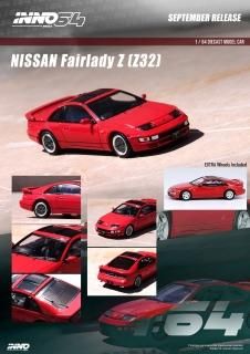 INNO 1/64 NISSAN FAIRLADY Z (Z32) Yellow Pearl Glow 日産