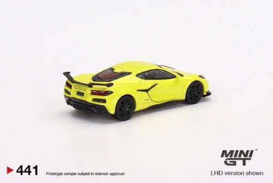 MINI GT 1/64 Chevrolet Corvette Z06 2023 Accelerate Yellow 441