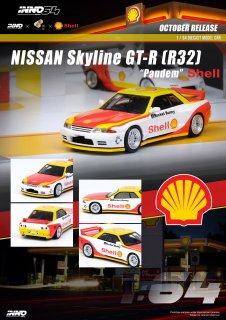 INNO 1/64 NISSAN SYLINE GT-R R32 PAMDEM ROCKET BUNNY Shell ѥǥ åȥХˡ 