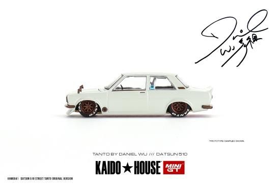 KAIDO☆HOUSE x MiniGT 1/64 Datsun 510 Street Tanto V1 左ハンドル 