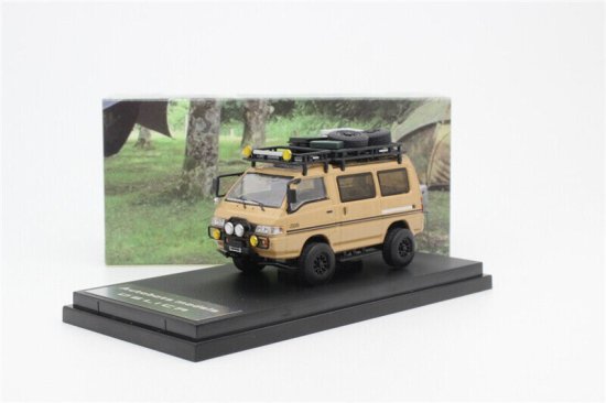 最も信頼できる ミニカー AM 1/64 三菱 デリカ Delica 3 グリーン 