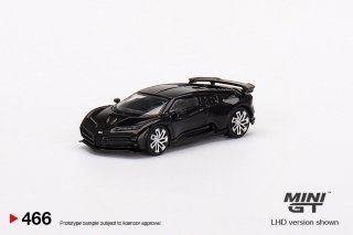 <img class='new_mark_img1' src='https://img.shop-pro.jp/img/new/icons1.gif' style='border:none;display:inline;margin:0px;padding:0px;width:auto;' />12月以降予約 MINI GT 1/64 Bugatti Centodieci Black 466L 左ハンドル ブガッティ